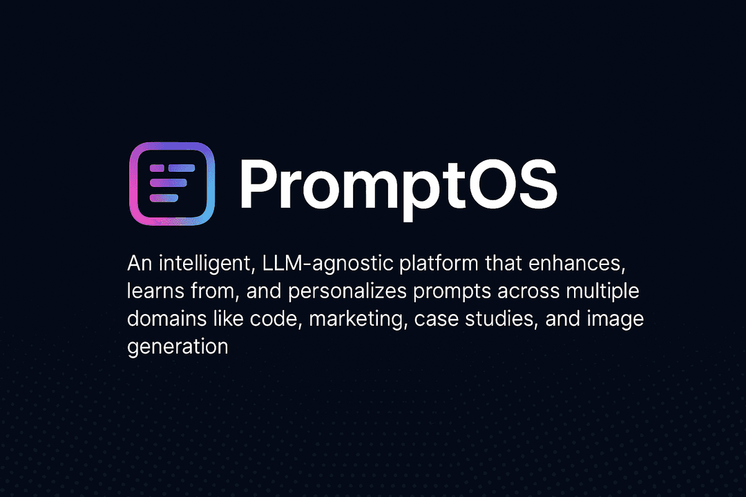 PromptOS - Your AI Prompt Companion